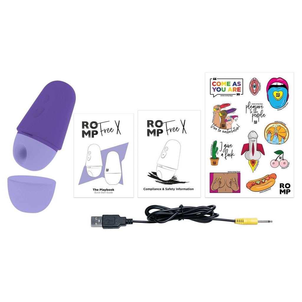 ROMP - Free X Luchtdruk Vibrator inhoud