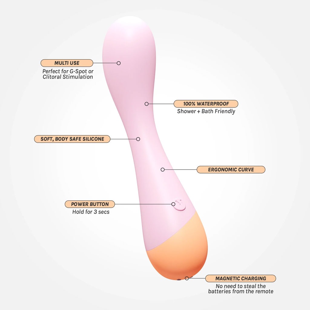 Vush - Peachy G-Spot Massager gebruik