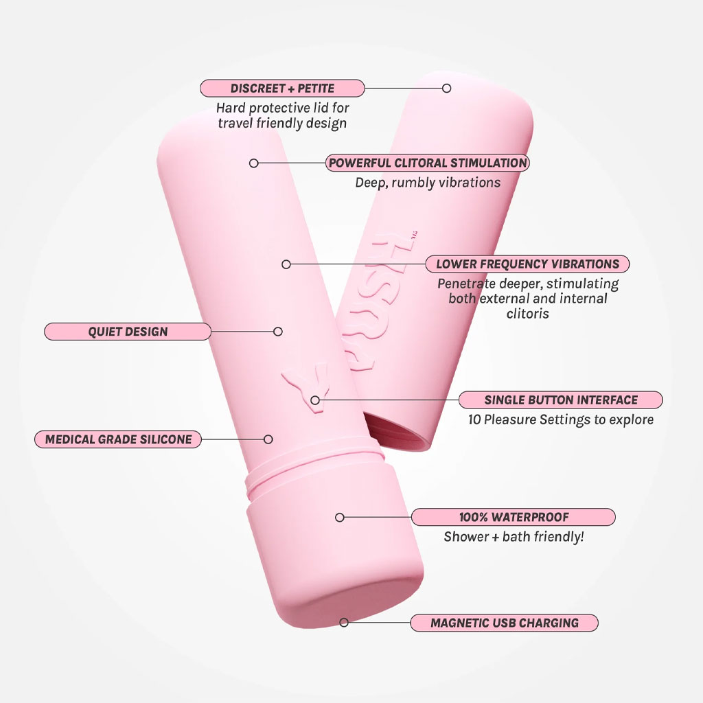 Vush - Pop Gloss Bullet Vibrator info