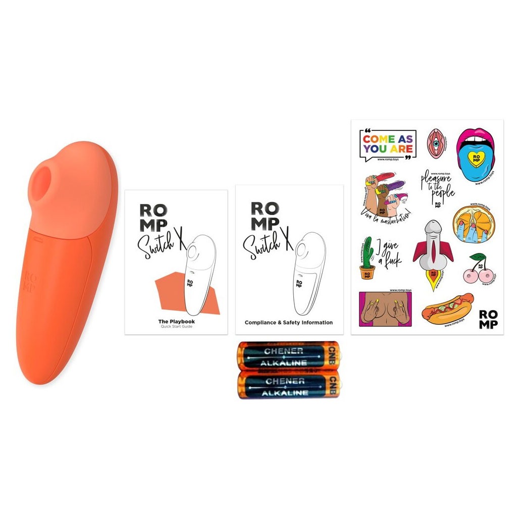 ROMP - Switch X Luchtdruk Vibrator inhoud