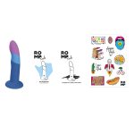 Romp Dildo piccolo blauw inhoud