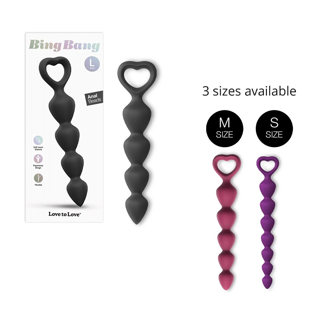 Love to Love - Bing Bang Anaal Ketting - Large maten