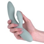 Svakom - Chika Verwarmende Rabbit Vibrator met App hand