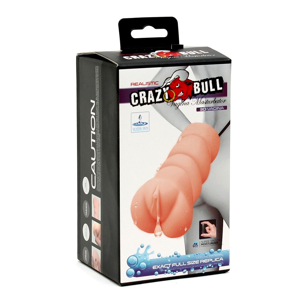 Crazy Bull - Soft Vagina Masturbator 4 doosje