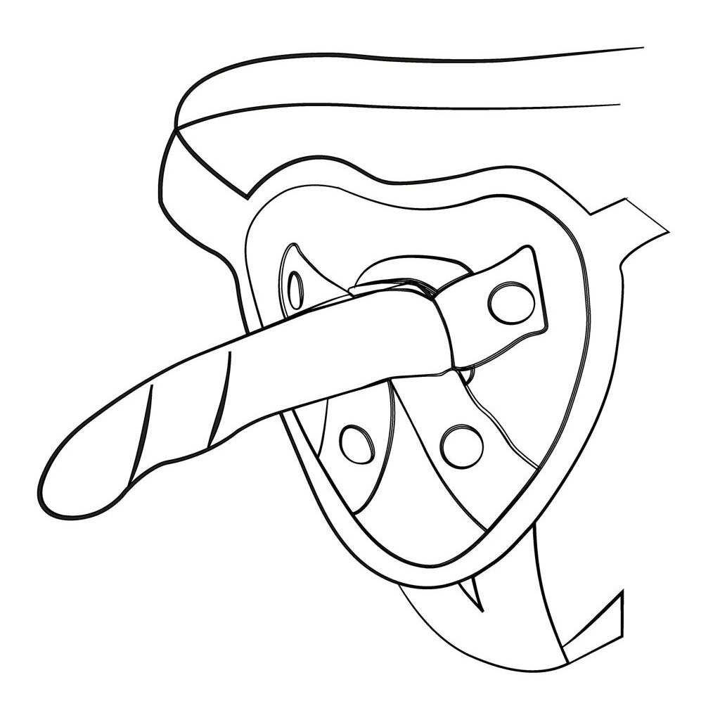 ROMP - Dildo Piccolo pegging