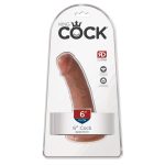 King Cock - 6" Inch Dildo - verpakking