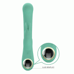 Pretty Love - Lamar Rabbit Vibrator met Digitaal Led Display - Mint Groen kopen