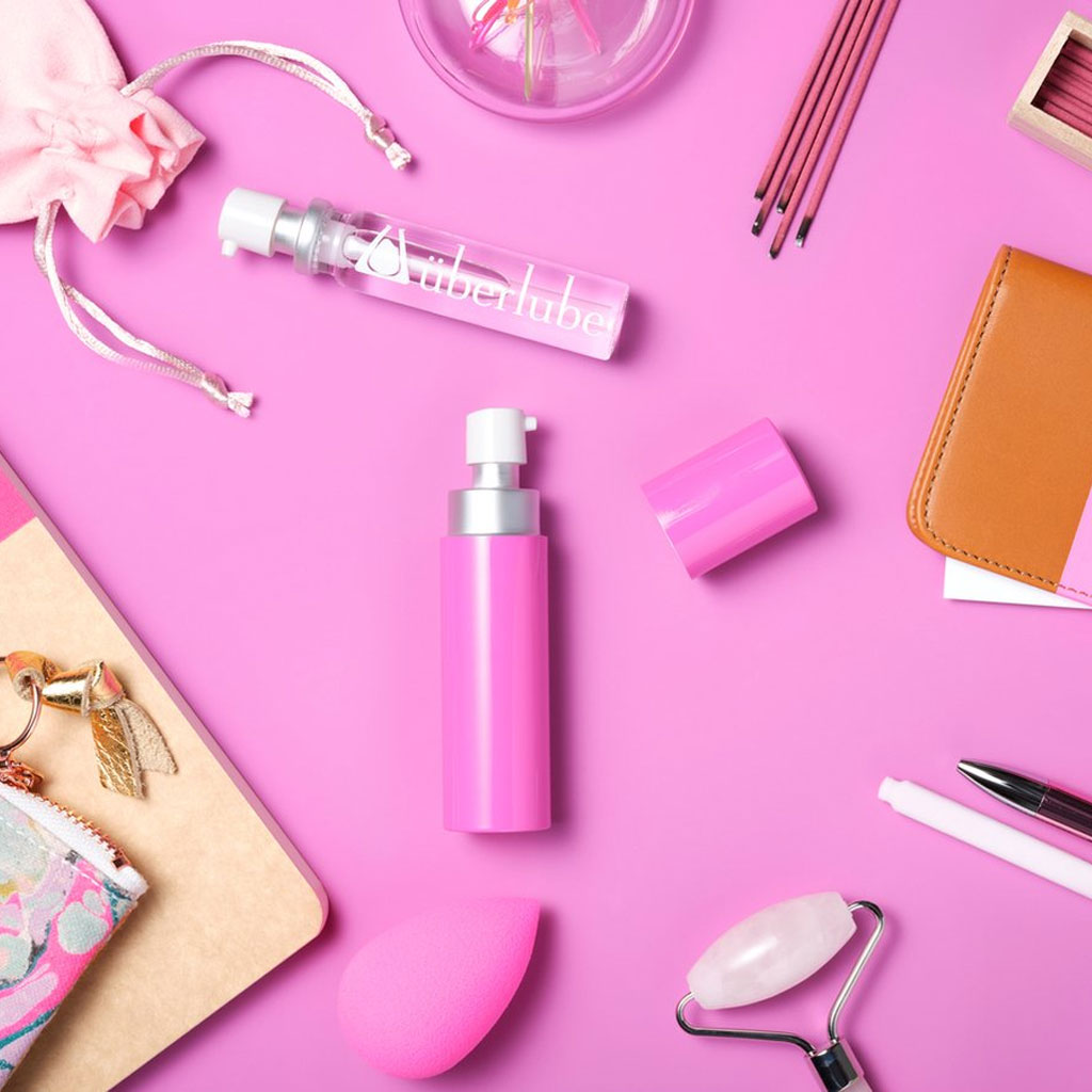 Uberlube - Good-to-Go Traveler Roze gebruiken