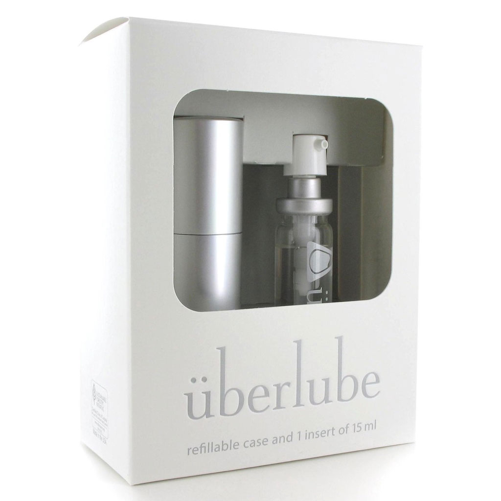 Uberlube - Good-to-Go Traveler Zilver verpakking