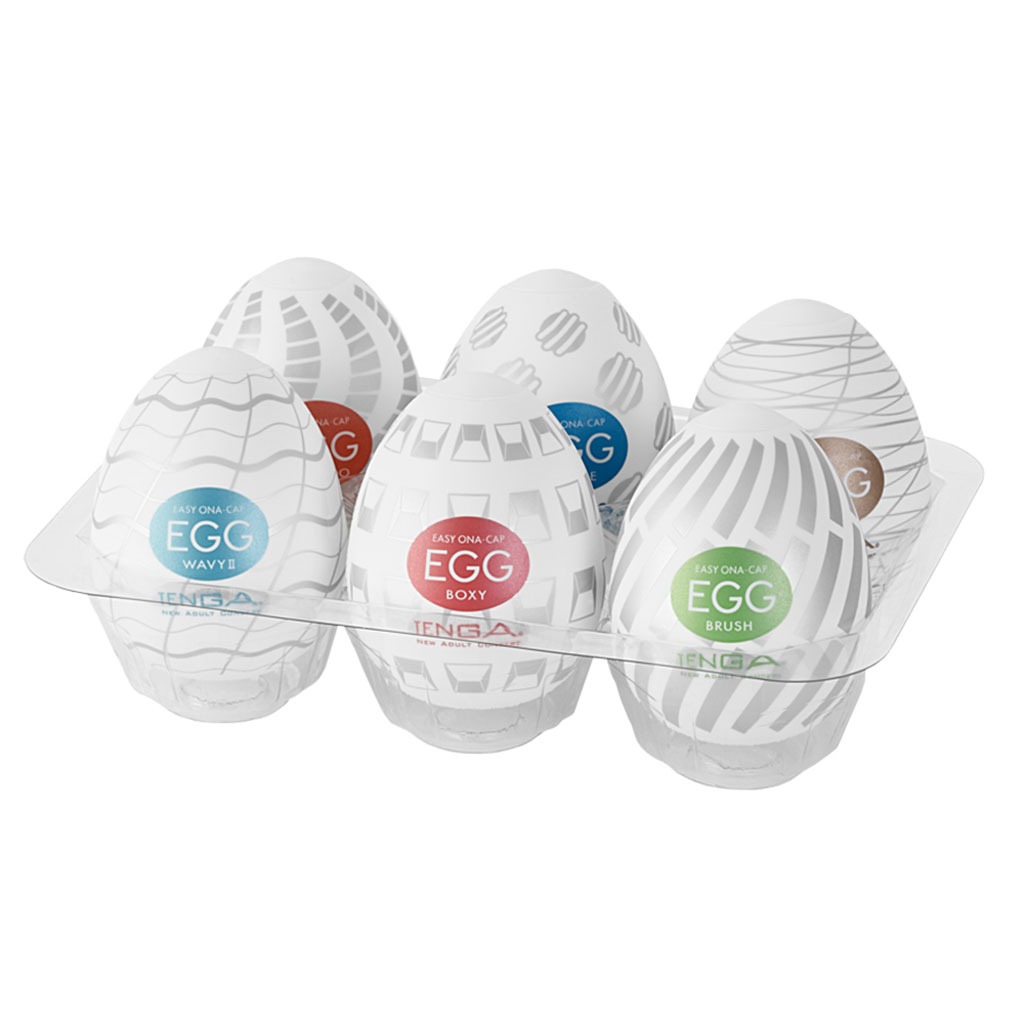 Tenga Eggs – Variety Pack 6 Stuks