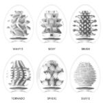 Tenga Eggs - Variety Pack 6 Stuks textuur