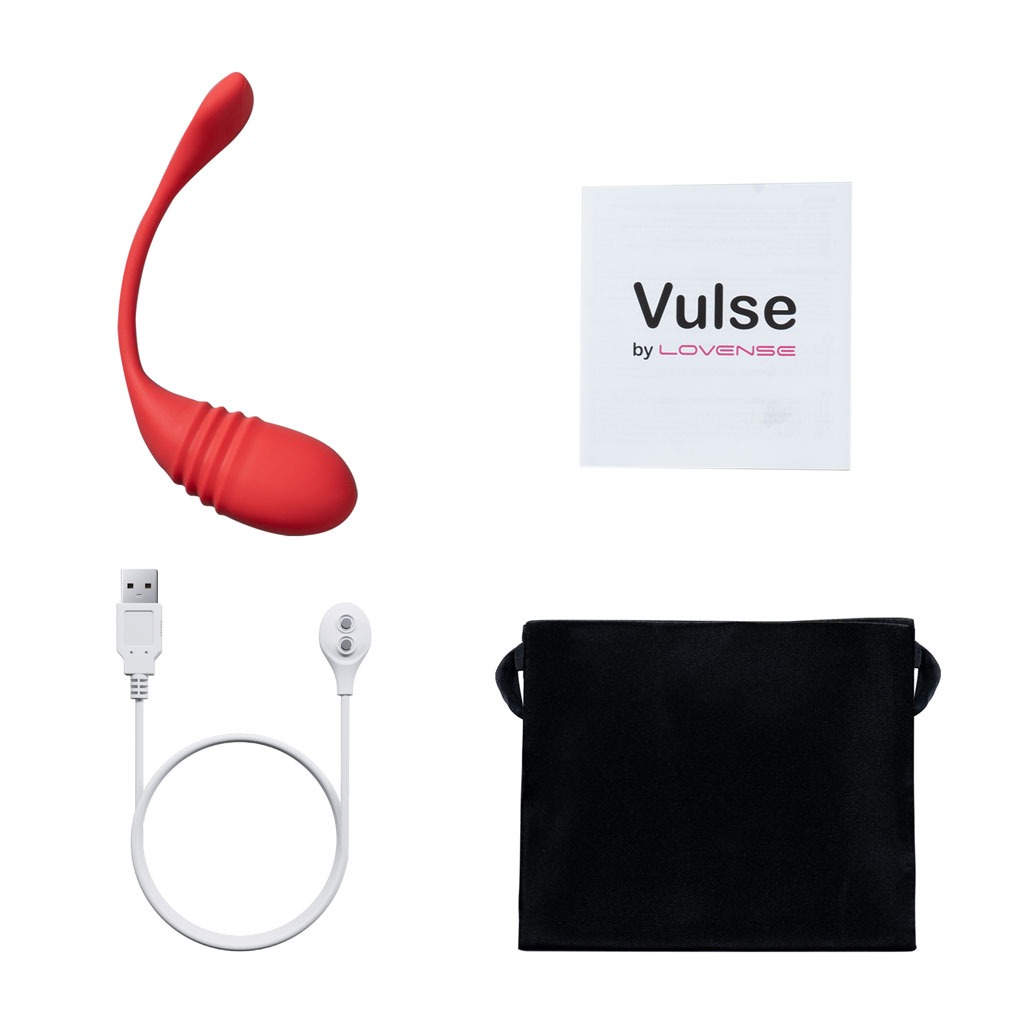Lovense - Vulse Pulserend Vibratie Ei met App inhoud