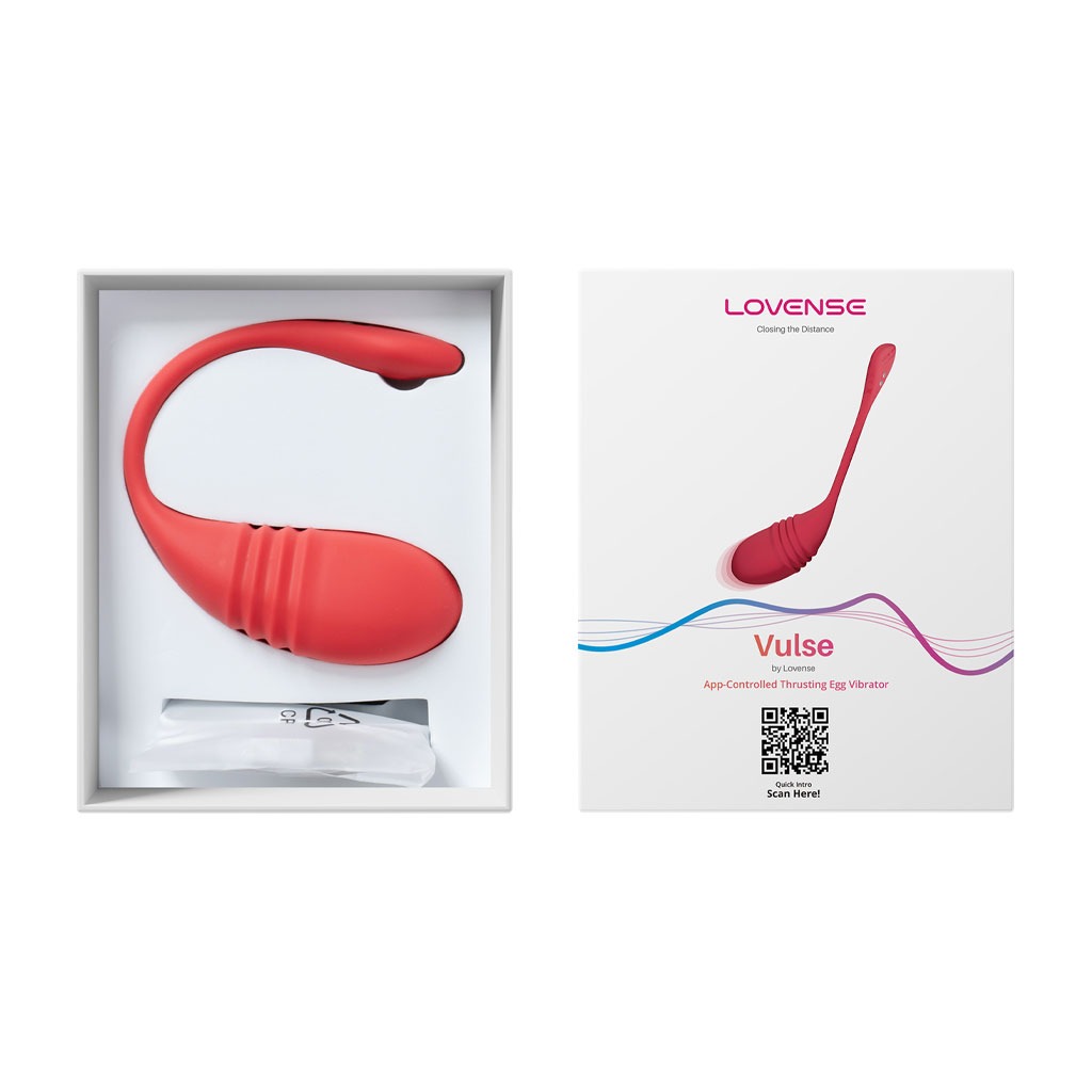 Lovense - Vulse Pulserend Vibratie Ei met App doosje