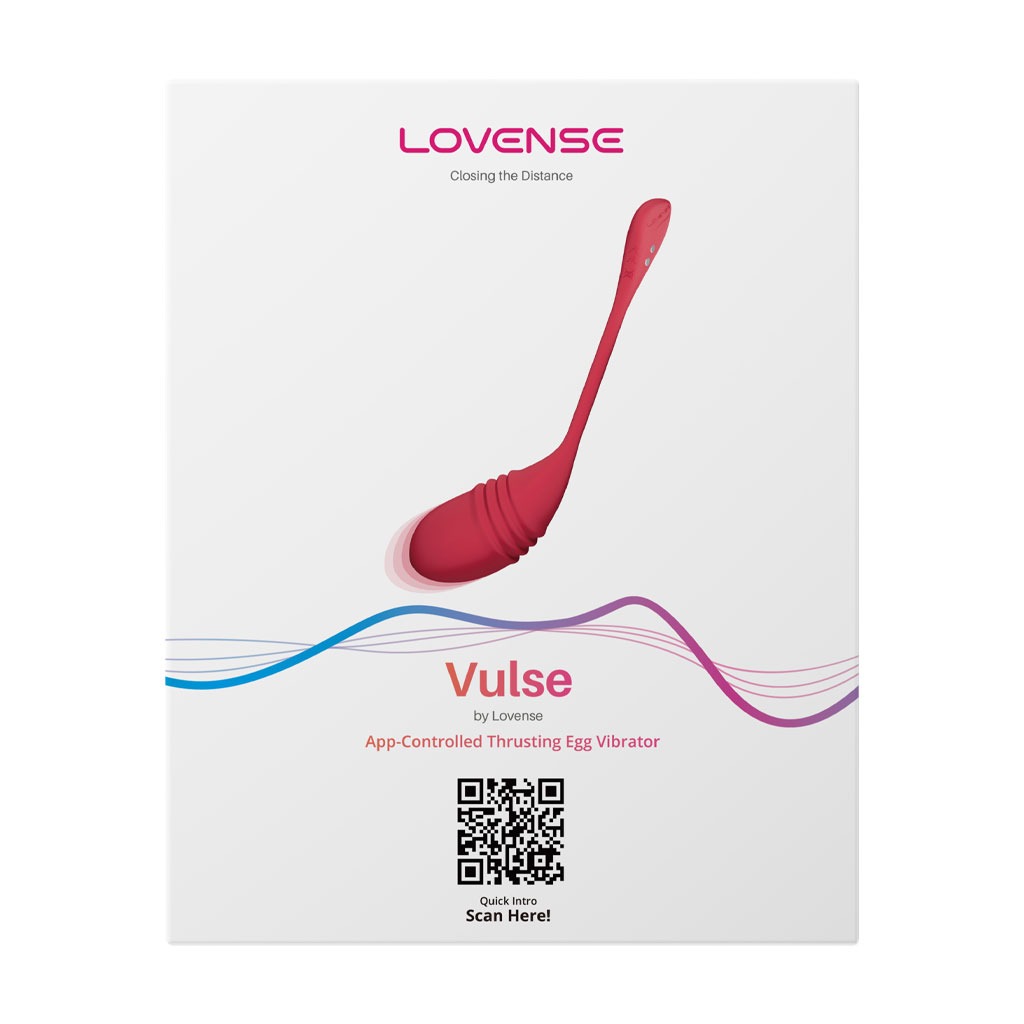 Lovense - Vulse Pulserend Vibratie Ei met App verpakking