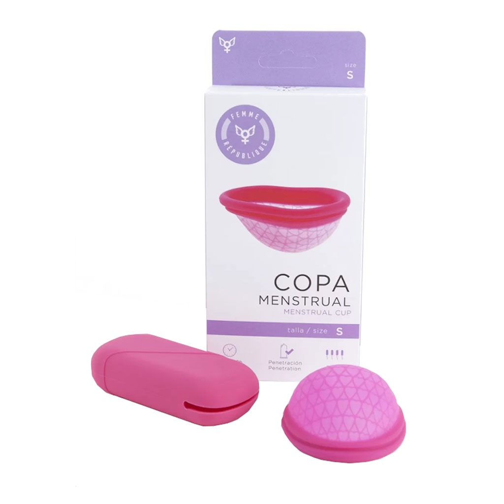 Femme Republique - Copa Menstruatie Cup Roze verpakking