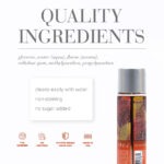 System Jo - H2O Glijmiddel Perzik 120ml ingrediënten