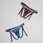 Strap-On-Me - Harnas Generous - One Size - Aubergine