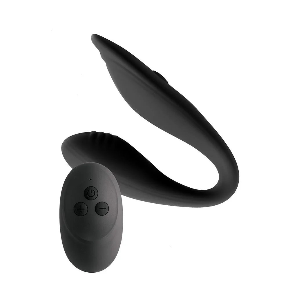 S Pleasures - Koppel Vibrator Delight Black - Miss Steel