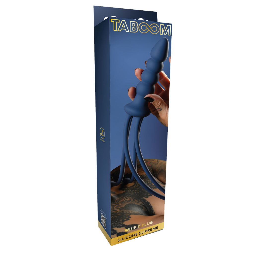 Taboom - Siliconen Zweep & Plug verpakking