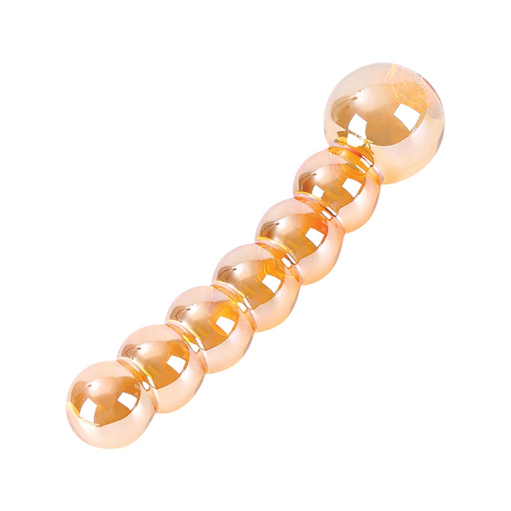 Nobü - Honey Anaal Beads Oranje gebruik