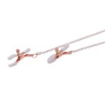 Sex & Mischief – Peaches ‘n CreaMe Halsband met Tepelklemmen klemmen