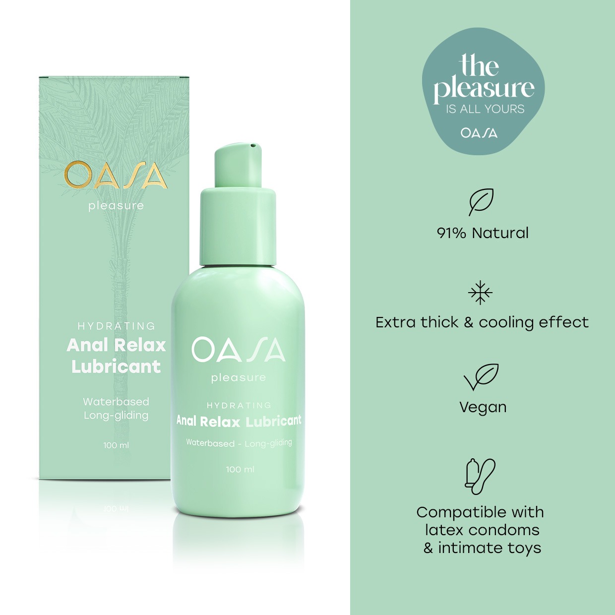 anal relax lubricant glijmiddel oasa pleasure