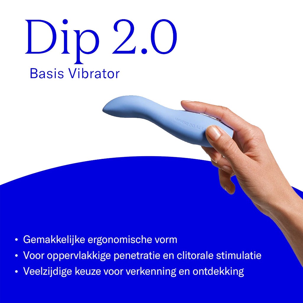 DAME Products - Dip 2 Basic Vibrator Periwinkle gebruik