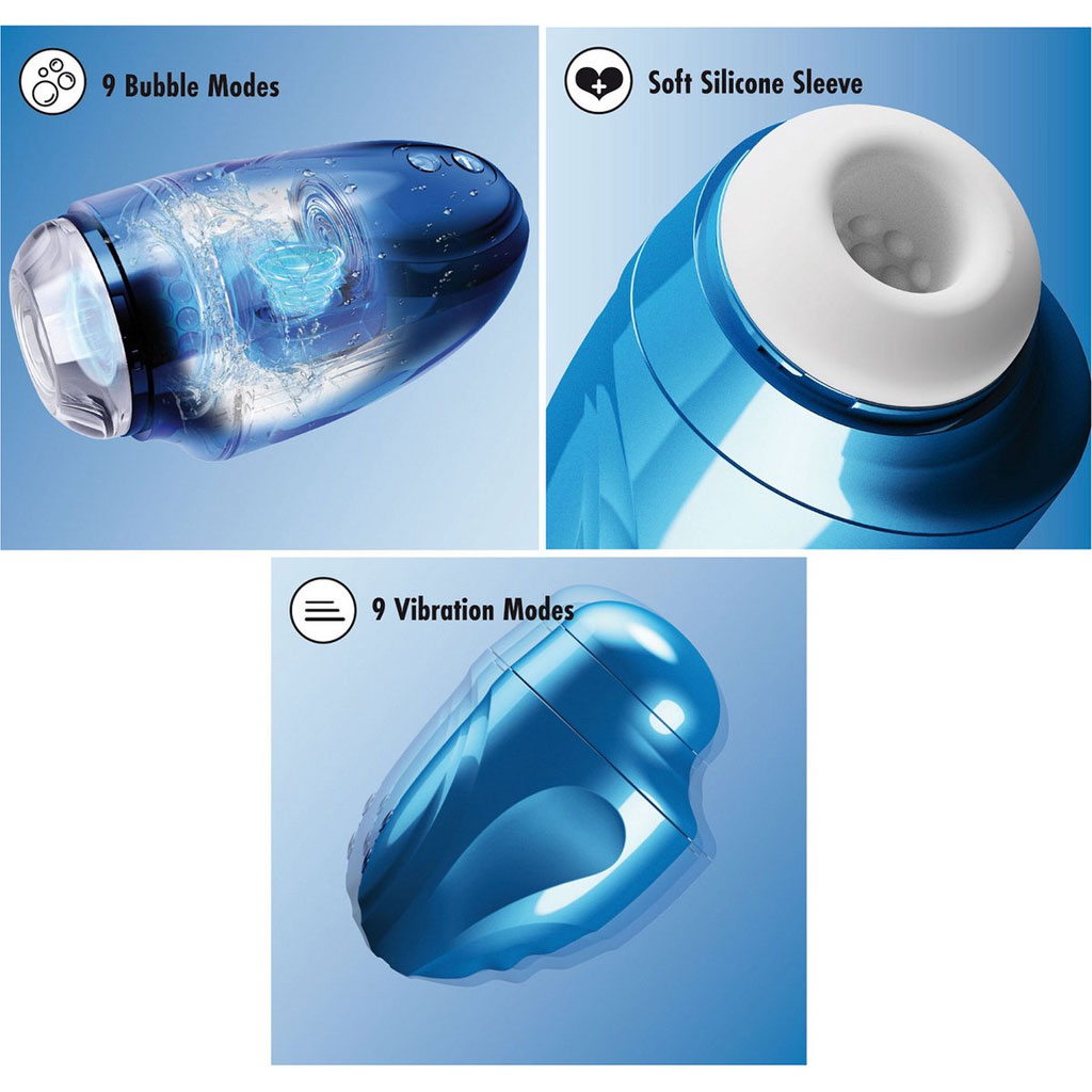 Hidden Desire - Fusion X Aqua Bubble Masturbator gebruik