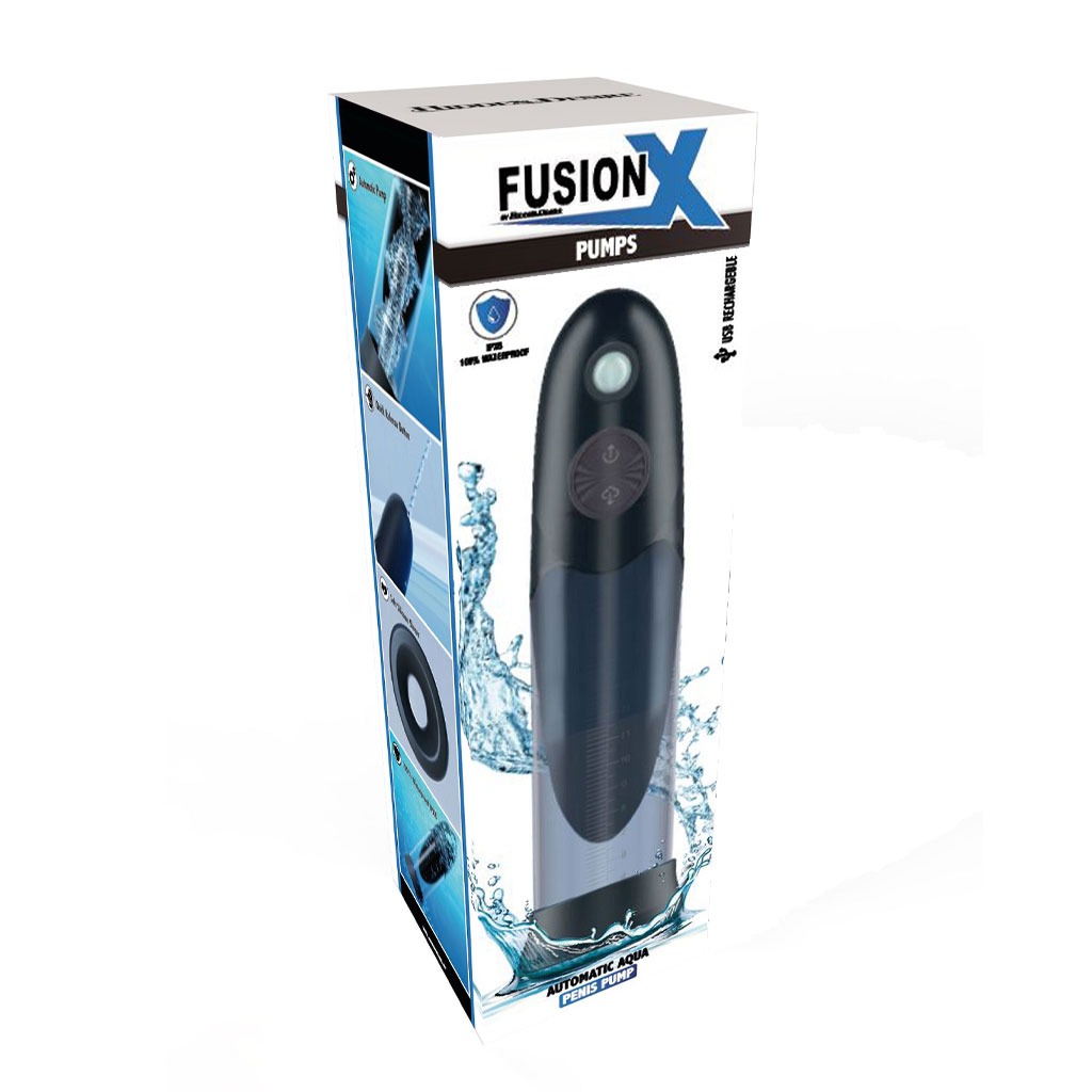 Hidden Desire - Fusion X Automatische Aqua Penispomp verpakking
