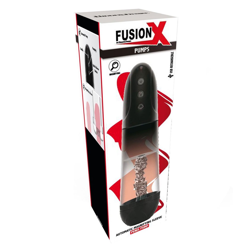 Hidden Desire - Fusion X Automatische Magnify Penispomp verpakking