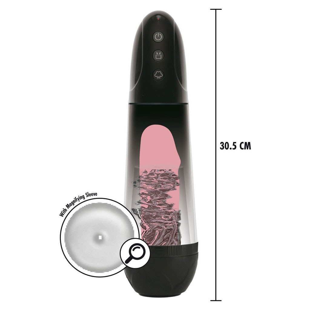 Hidden Desire - Fusion X Automatische Magnify Penispomp hebben