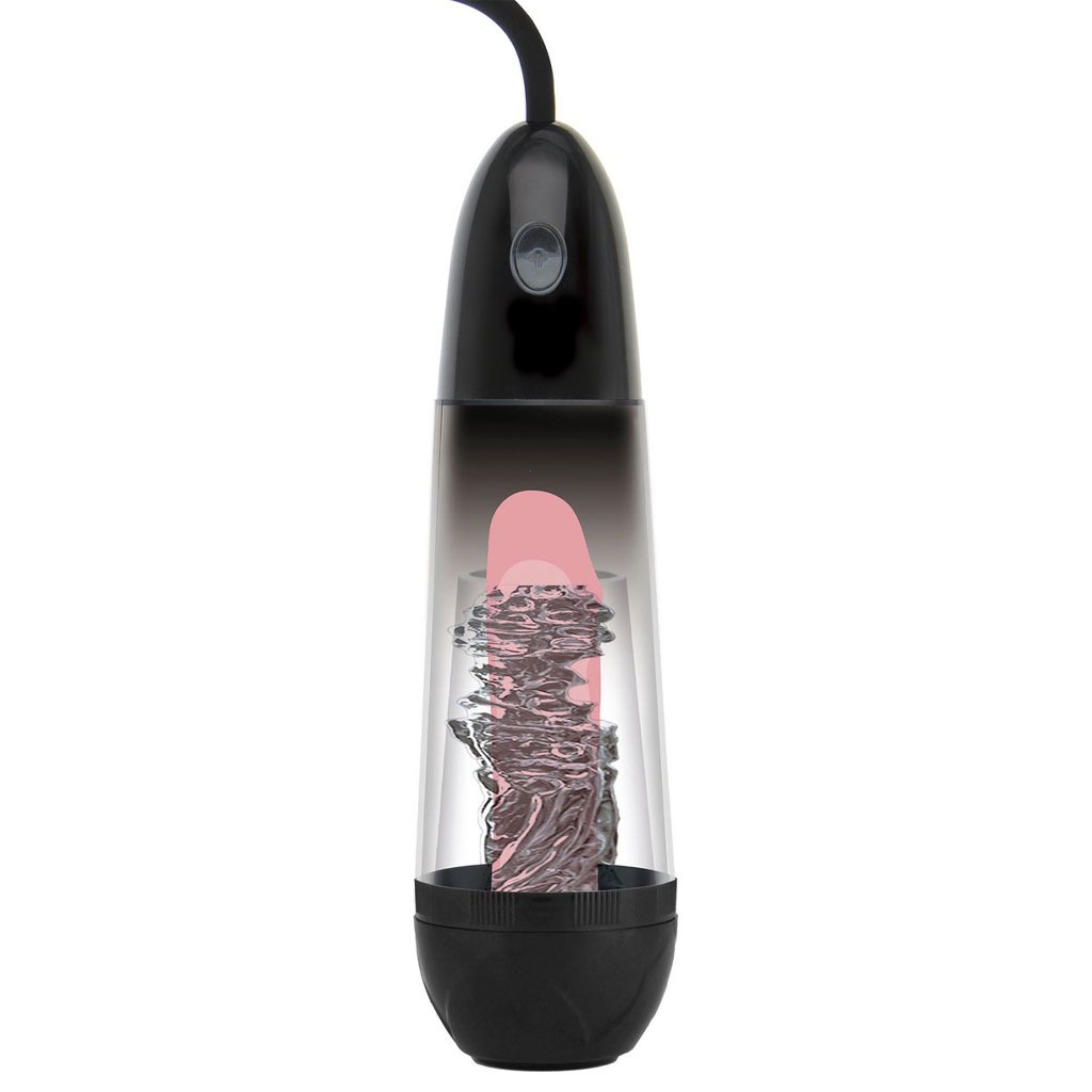 Hidden Desire - Fusion X Magnifying Sleeve Penispomp gebruiken