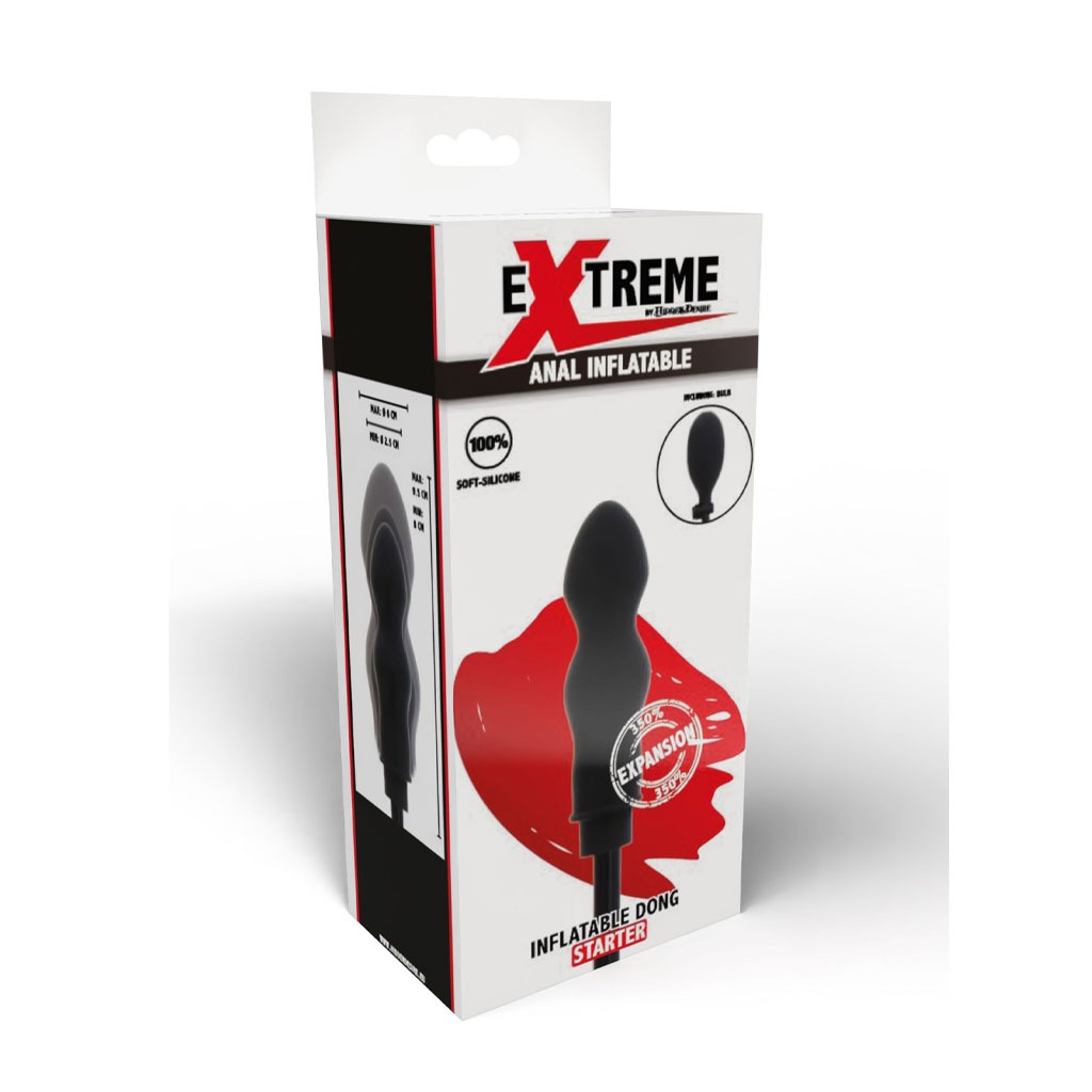 Hidden Desire - Extreme Opblaasbare Buttplug - Beginner verpakking