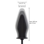 Hidden Desire - Extreme Opblaasbare Buttplug - Gevorderd lengte