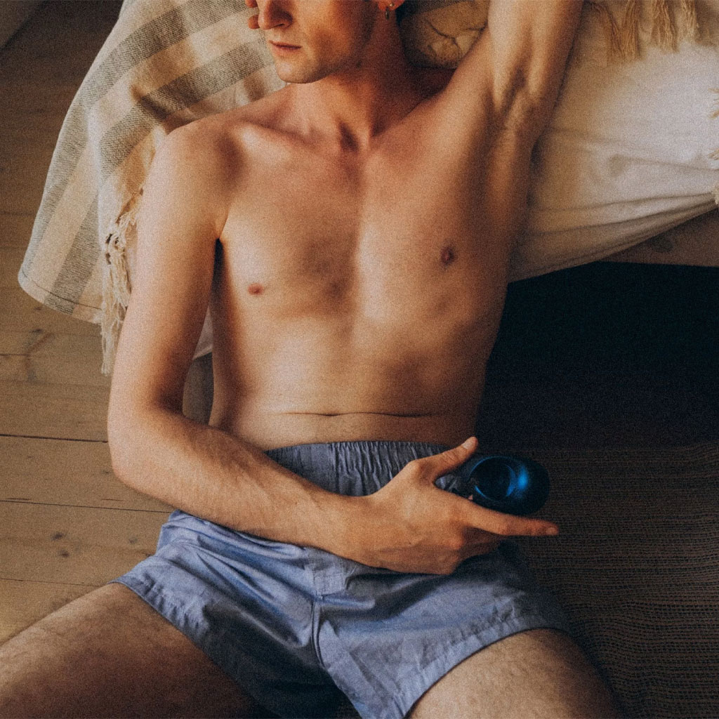 ManWan - Sub One Tapping Masturbator Blauw informatie
