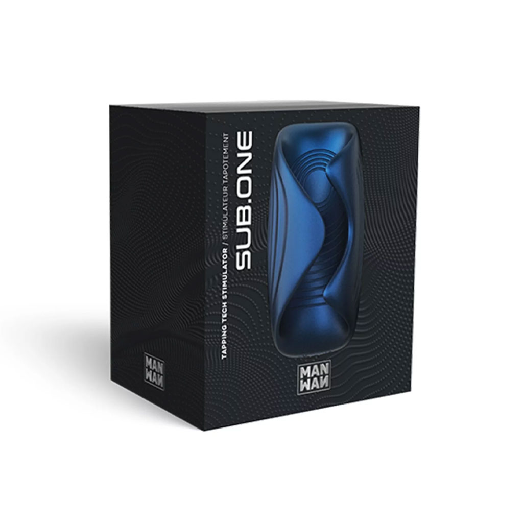 ManWan - Sub One Tapping Masturbator Blauw verpakking