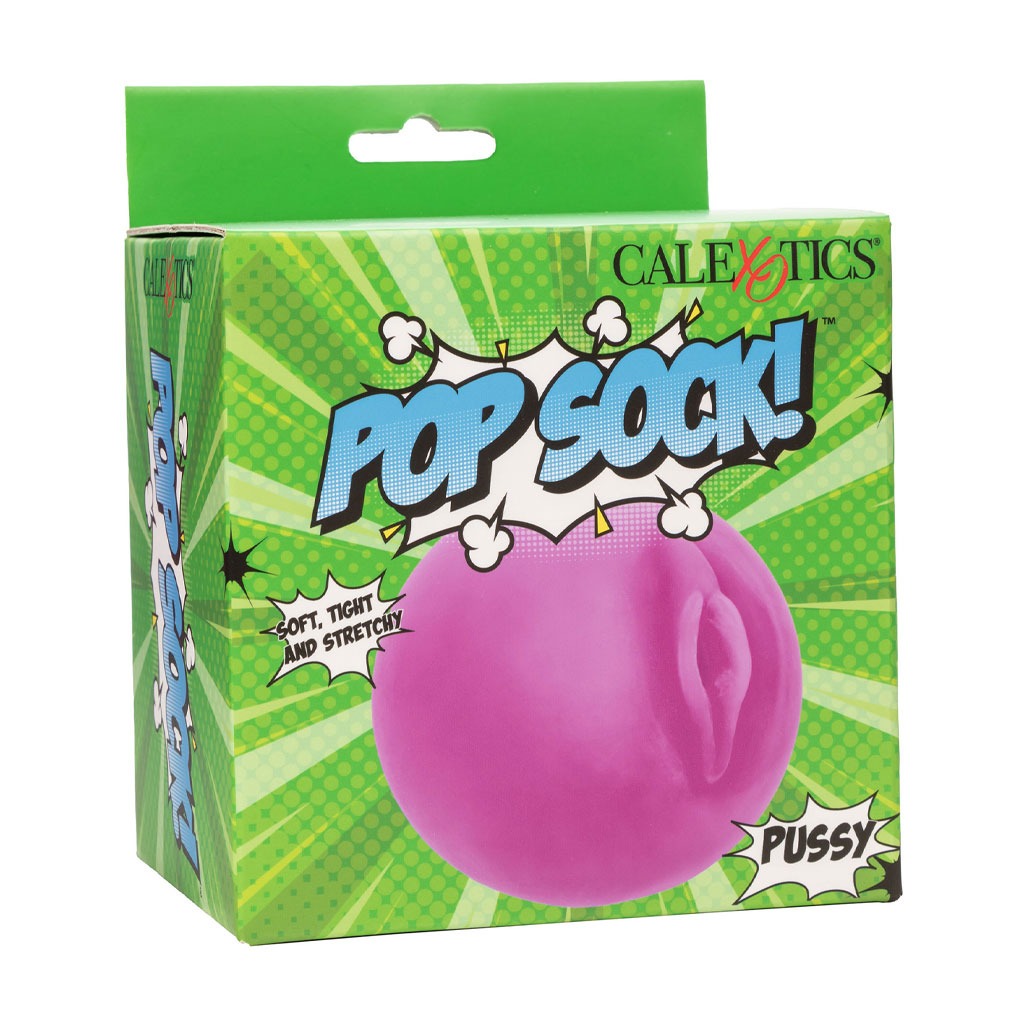 CalExotics - Pop Sock Pussy Masturbator - Paars verpakking