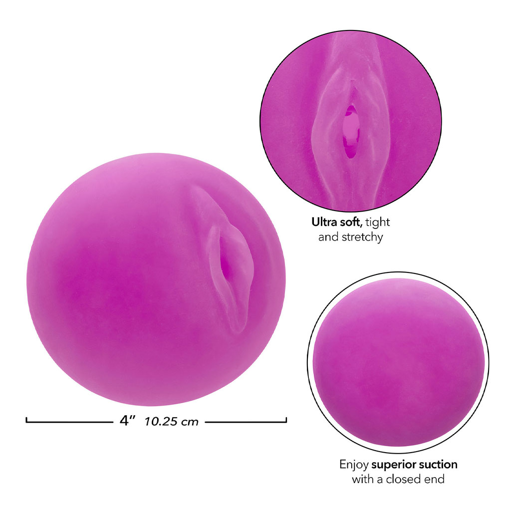 CalExotics - Pop Sock Pussy Masturbator - Paars gebruik