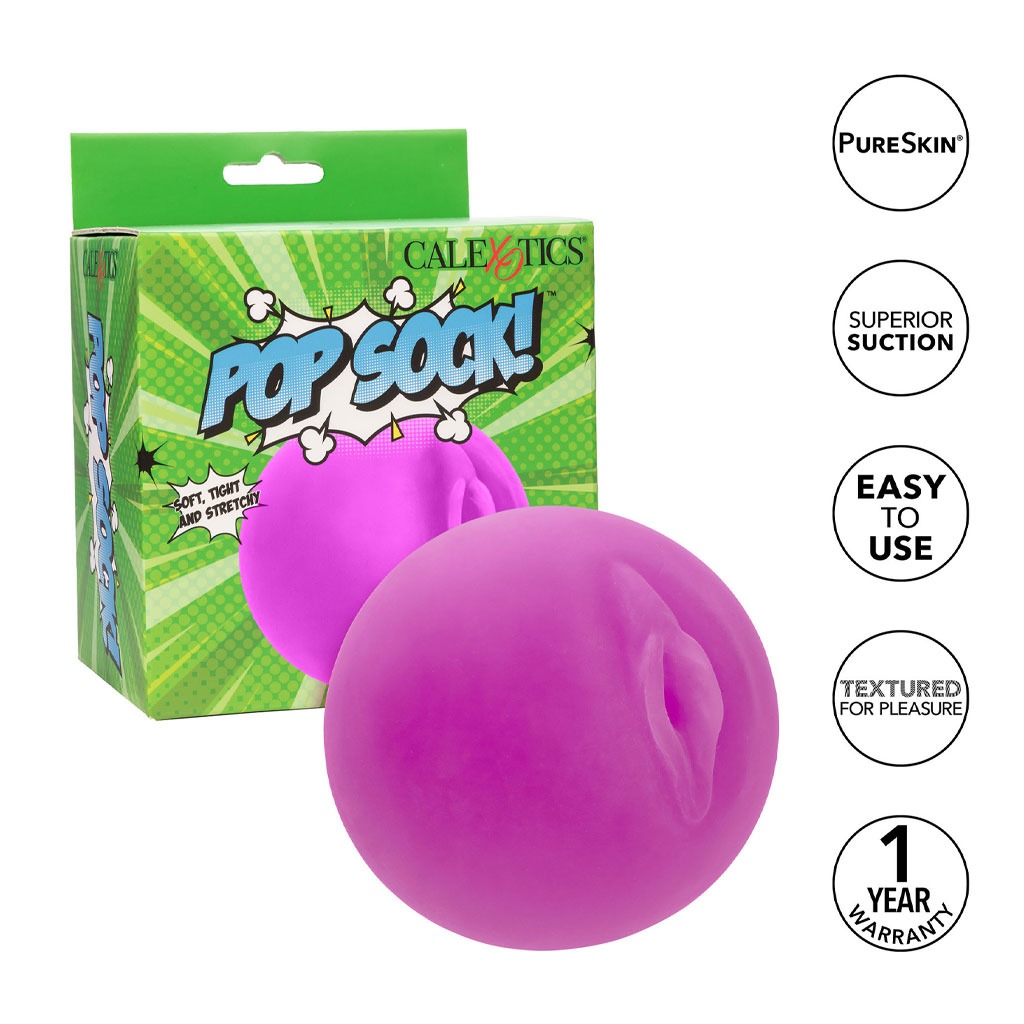 CalExotics - Pop Sock Pussy Masturbator - Paars info