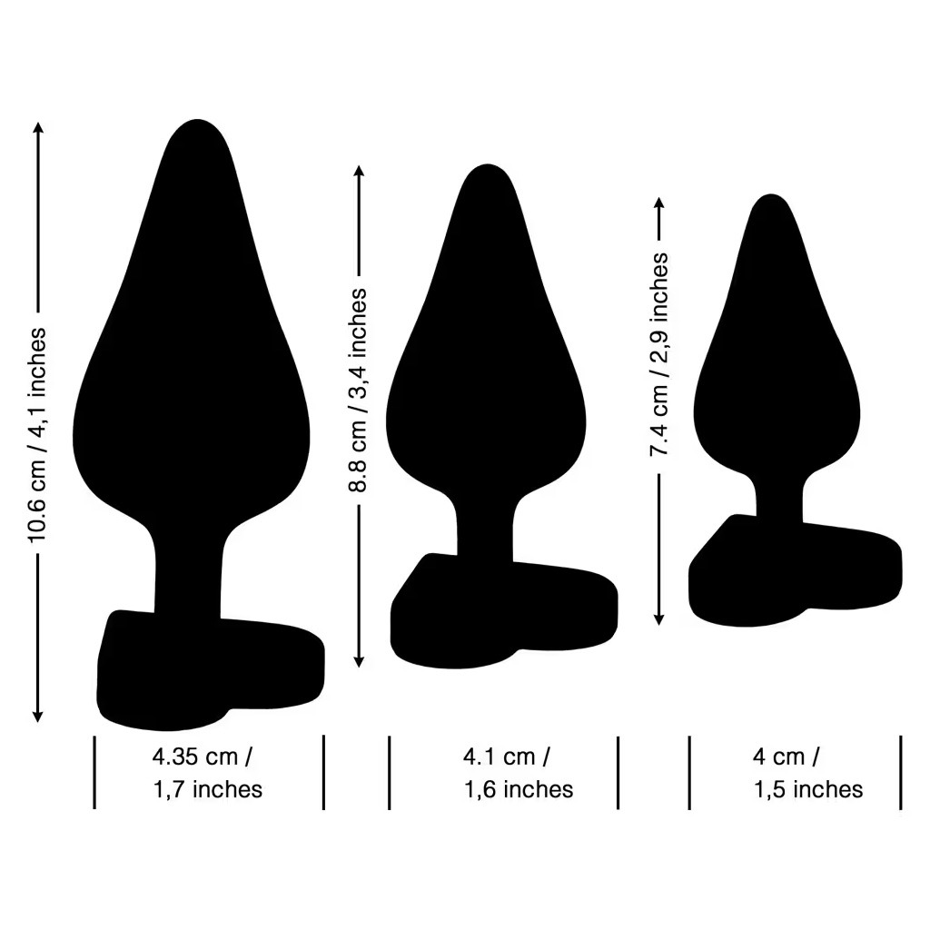 ROMP Luster - Buttplug Training Set maten