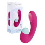 S Pleasures - Blizzard Suction Dual Massager - Cerise gebruik