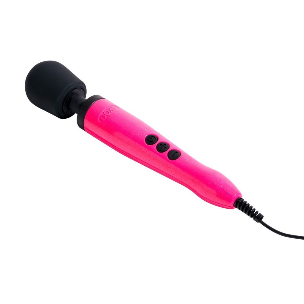 Doxy - Die Cast Wand Massager Hot Pink snoer