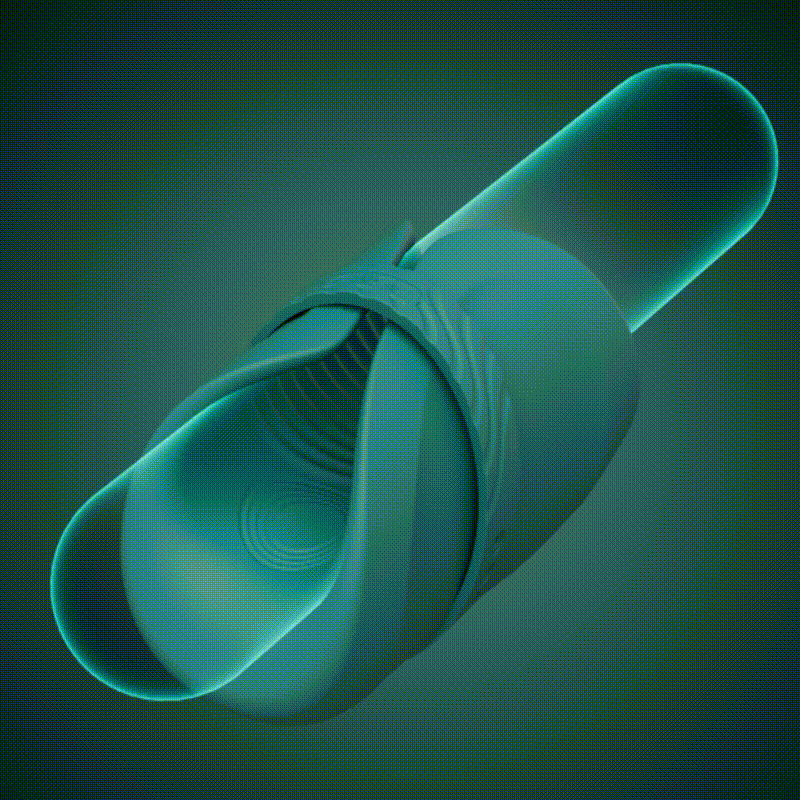 Lovense - Gush 2 Penis Massager met App gif