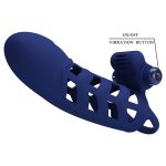 Pretty Love - Altaf Vibrerende Penis Sleeve - Blauw gebruik