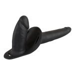 You2Toys - Dubbele Strap-On Zwart dildo