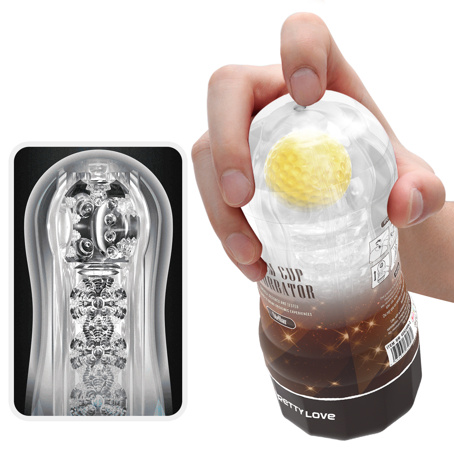 Pretty Love Vacuüm Cup Masturbator