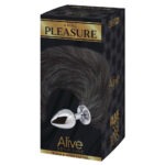 Alive - Fox Tail Buttplug Zwart - Small doosje