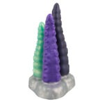 Beasty Cocks - Triple Tentacle Dildo paars