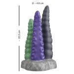 Beasty Cocks - Triple Tentacle Dildo lengte