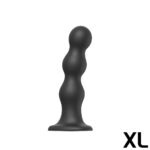 Strap-On-Me - Dildo Plug Balls Zwart XL